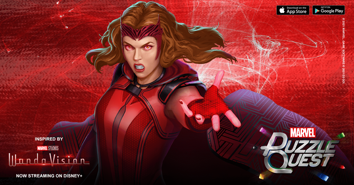 Scarlet Witch (WandaVision) - Marvel Puzzle Quest New Character